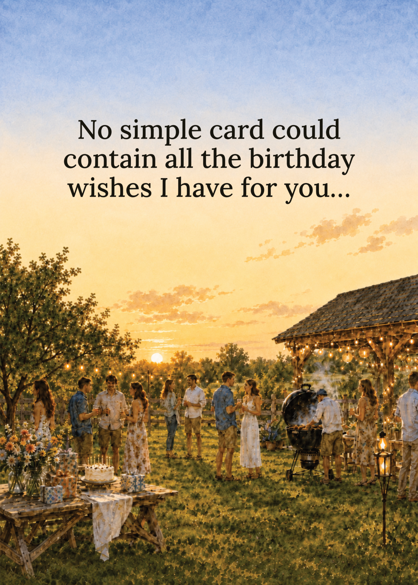 Backyard Birthday