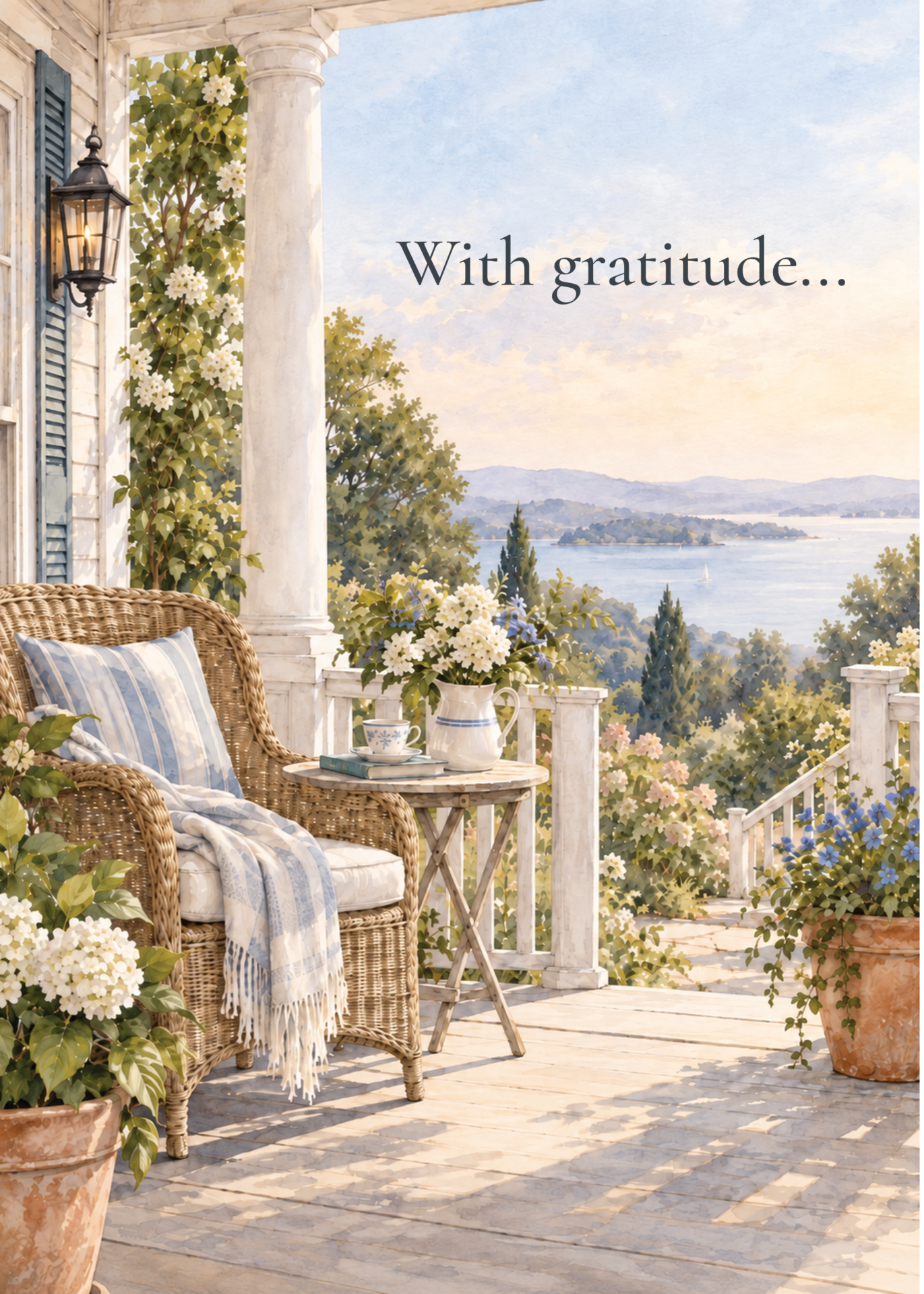 With Gratitude front